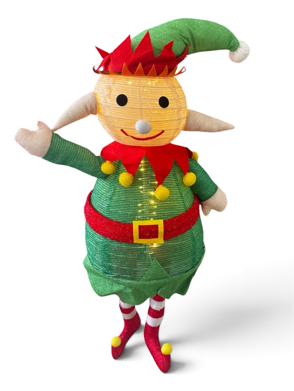 Northlight 46” Lighted Christmas Elf LED Outdoor Yard Decor Rare - Picture 4 of 5